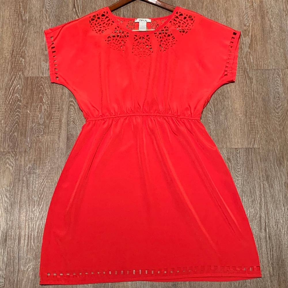 Vibrant Red Dress
